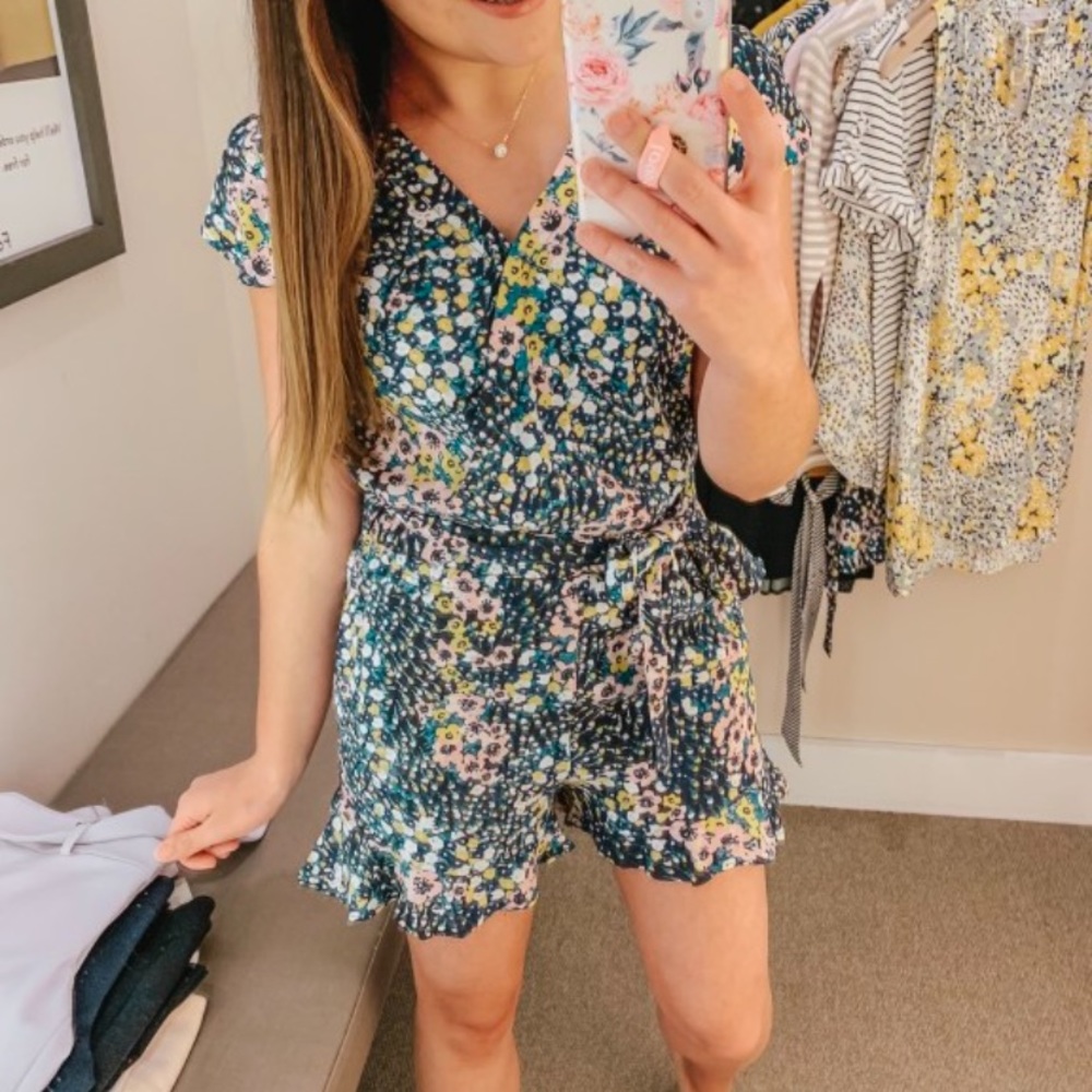 Loft floral romper